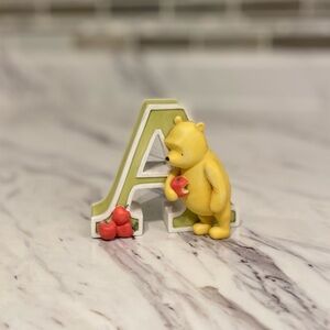 Vintage Disney Classic Pooh Accent wall hanging letters nursery , kids room